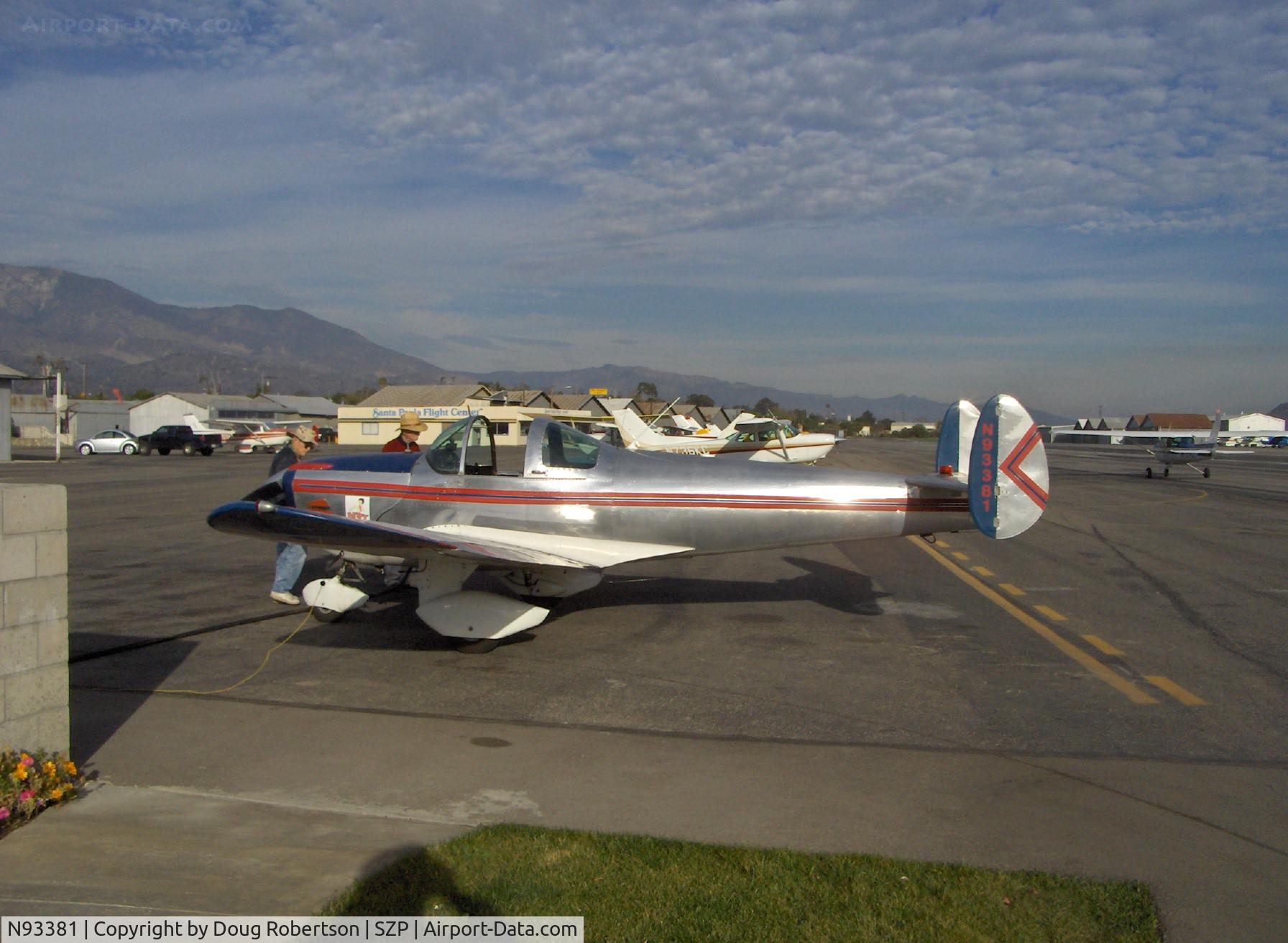 N93381, 1946 Erco 415D Ercoupe C/N 704, 1946 Ercoupe 415-D Continental A&C75 75 Hp