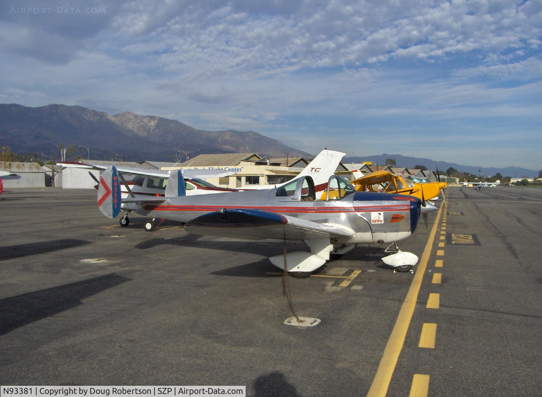N93381, 1946 Erco 415D Ercoupe C/N 704, 1946 Ercoupe 415-D Continental A&C75 75 Hp