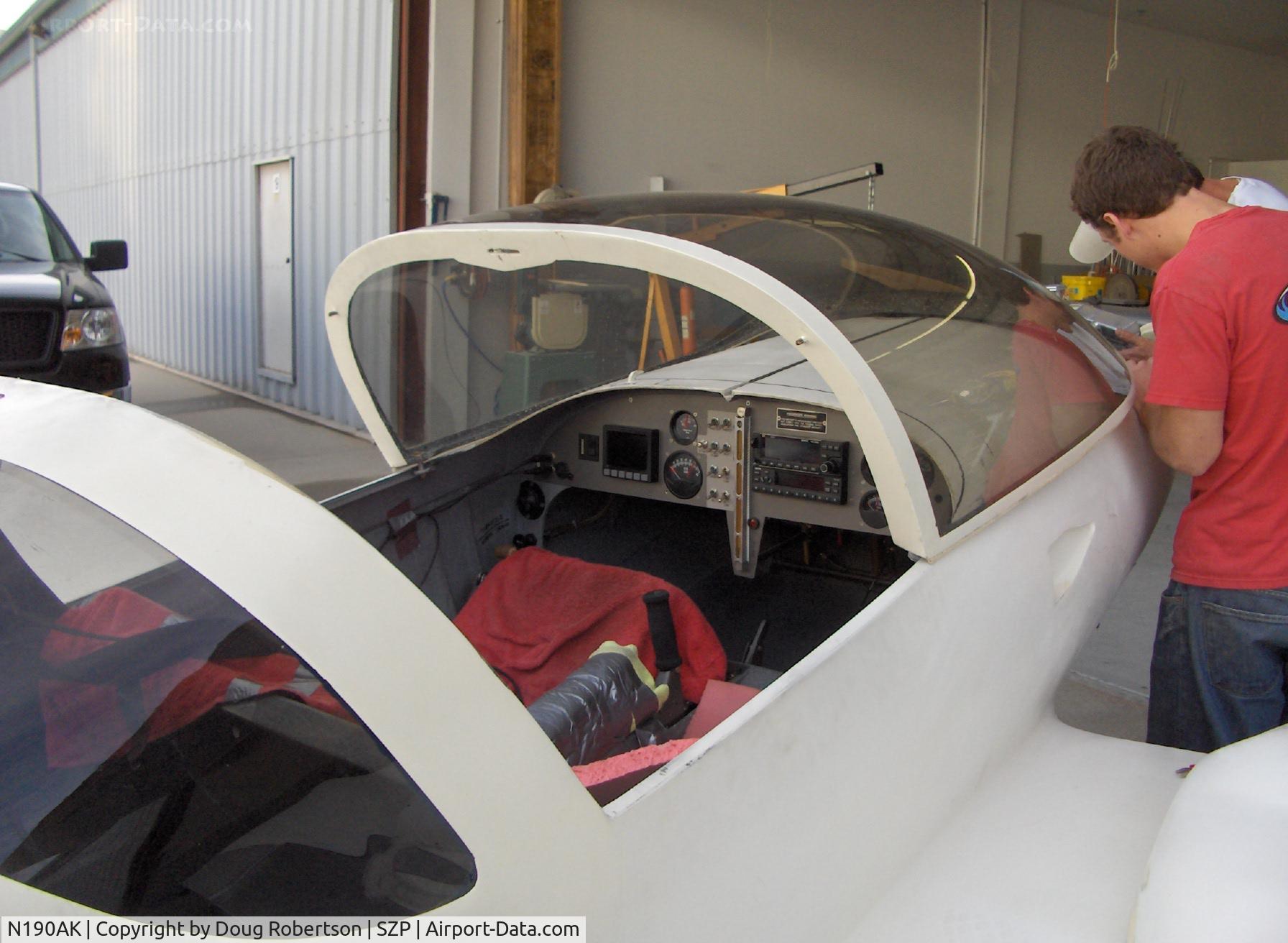 N190AK, 2004 Aero Designs Pulsar C/N KP-1, 2004 Kozloff PULSAR Rotax 912, Experimental class