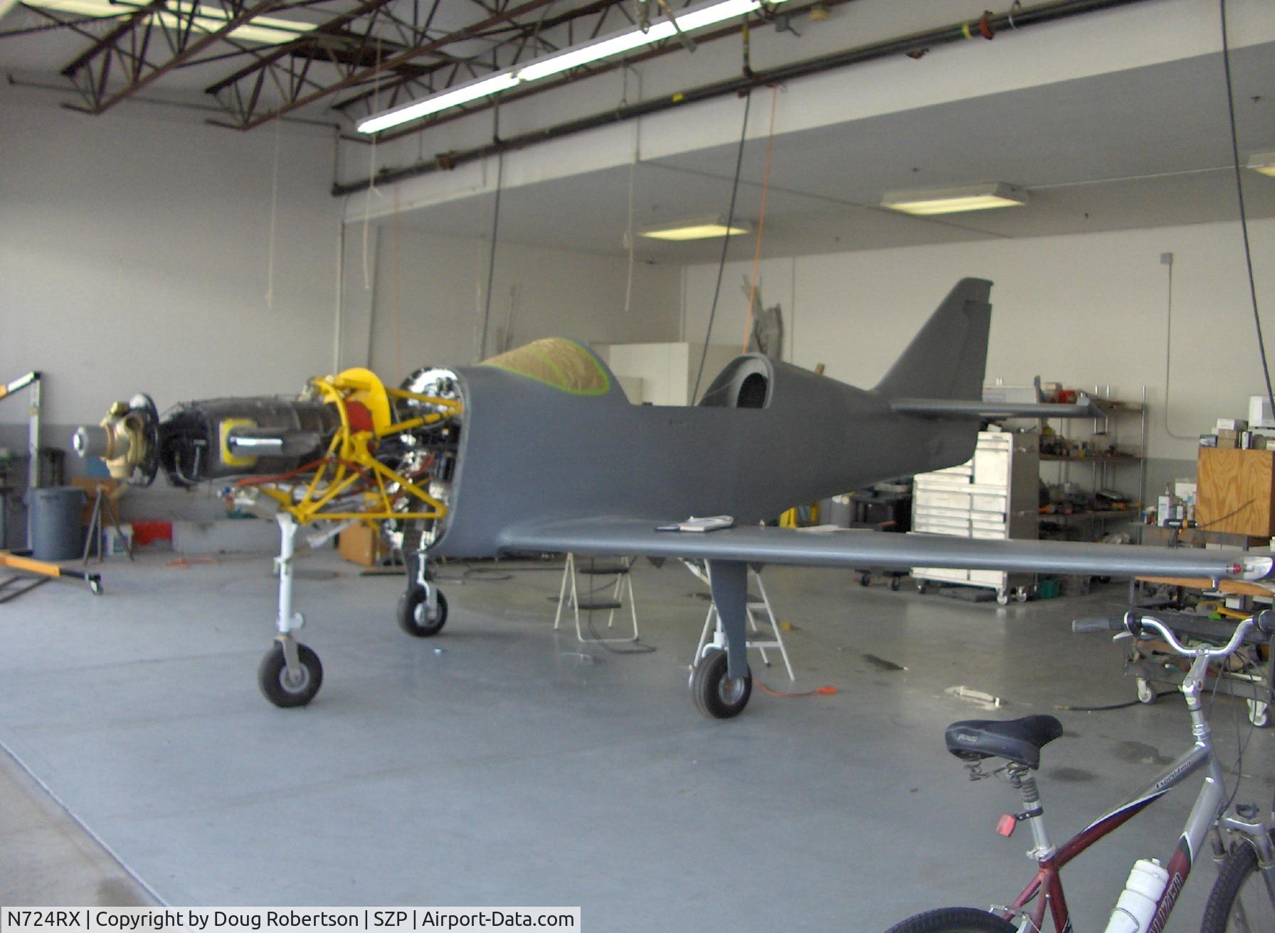 N724RX, 2006 Legend Aircraft Legend C/N 001, TURBINE LEGEND in build, Walter 601-D Turbine