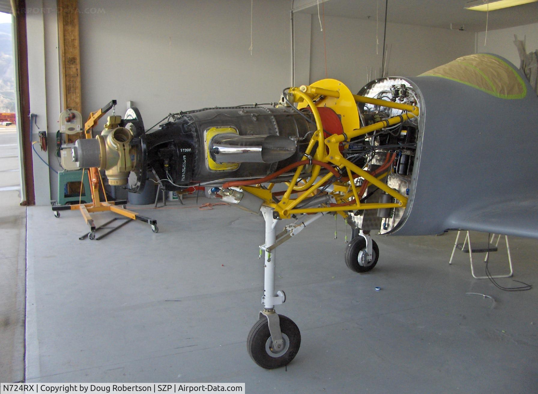 N724RX, 2006 Legend Aircraft Legend C/N 001, TURBINE LEGEND in build, Walter 601-D Turbine