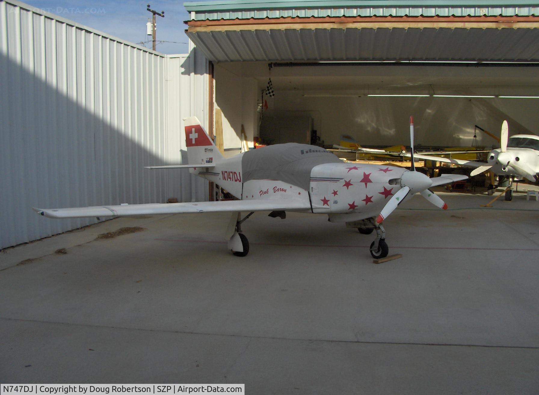 N747DJ, 1989 Stoddard-Hamilton Glasair RG C/N 790, 1989 Eigenbau GLASAIR RG, Lycoming O-320, tri-blade Prop, 'Pink Baron'
