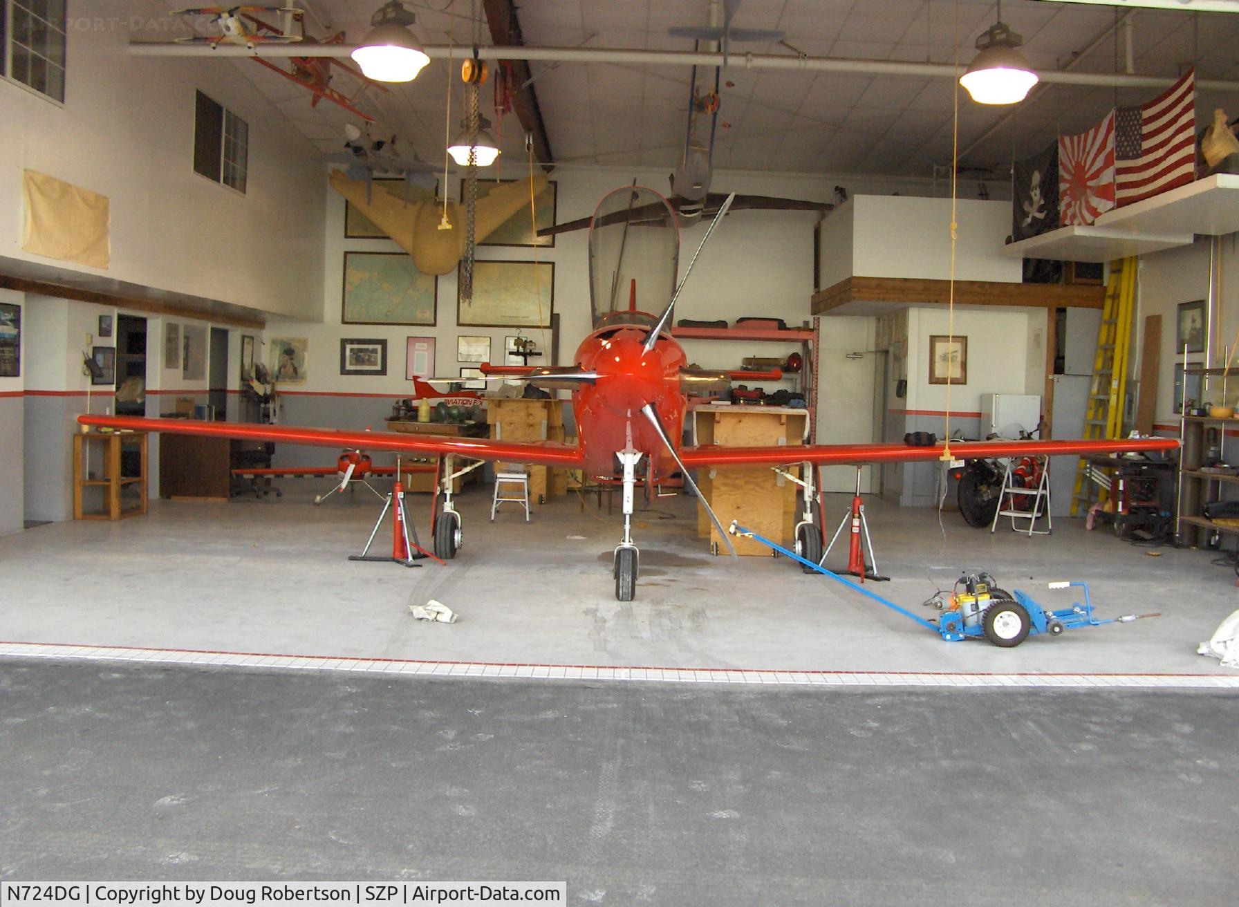 N724DG, 2002 Legend Aircraft Legend C/N 1, 2002 GRAY-SPECIAL TURBINE LEGEND, Walter 601-D 724 Hp Turbine, Vne 400 mph, Experimental class