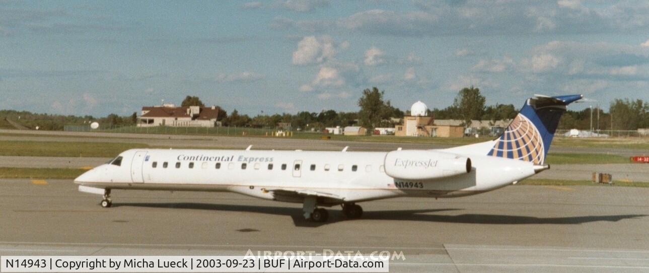 N14943, 1998 Embraer EMB-145EP (ERJ-145EP) C/N 145040, Continental Express
