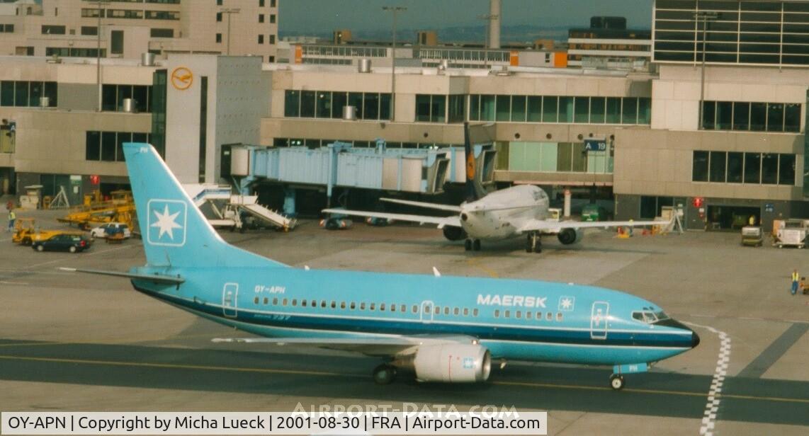 OY-APN, 1998 Boeing 737-5L9 C/N 28997, Maersk Air