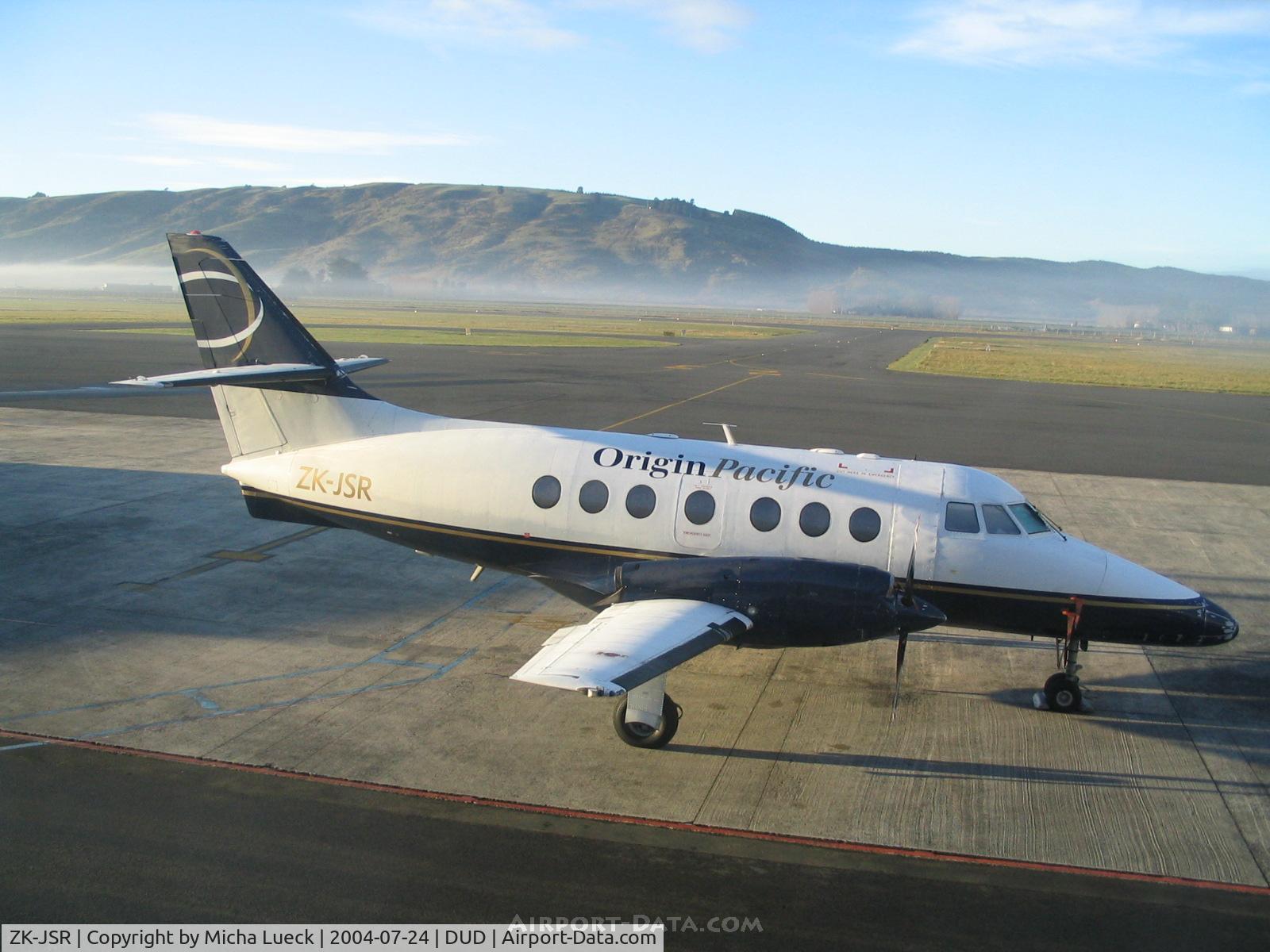 ZK-JSR, 1992 British Aerospace BAe-3201 Jetstream 32EP C/N 969, Basking in Dunedin's morning sun