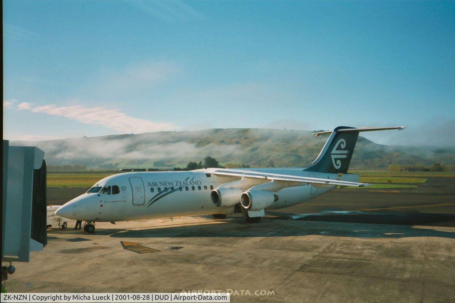 ZK-NZN, 1990 British Aerospace BAe.146-300 C/N E3177, After the collapse of Ansett New Zealand, Mount Cook Airline (Air New Zealand Link) operated this BAe146 for a while