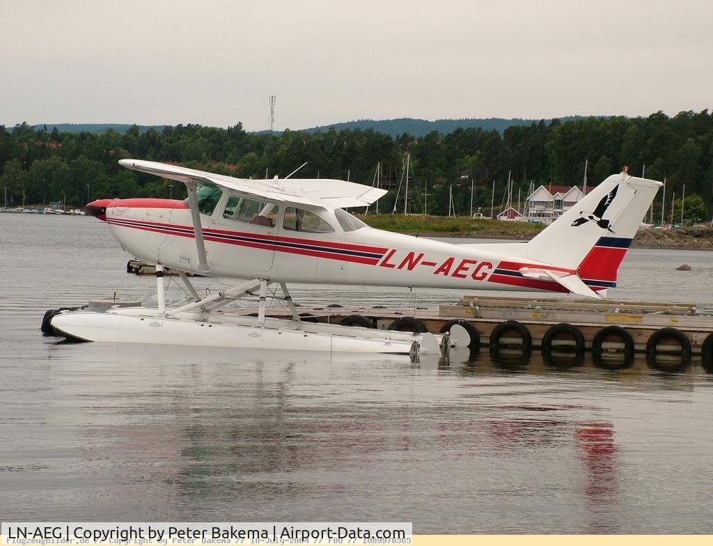LN-AEG, 1963 Cessna 172E C/N 17250985, Oslo [Kilen Seaplanebase], Norway