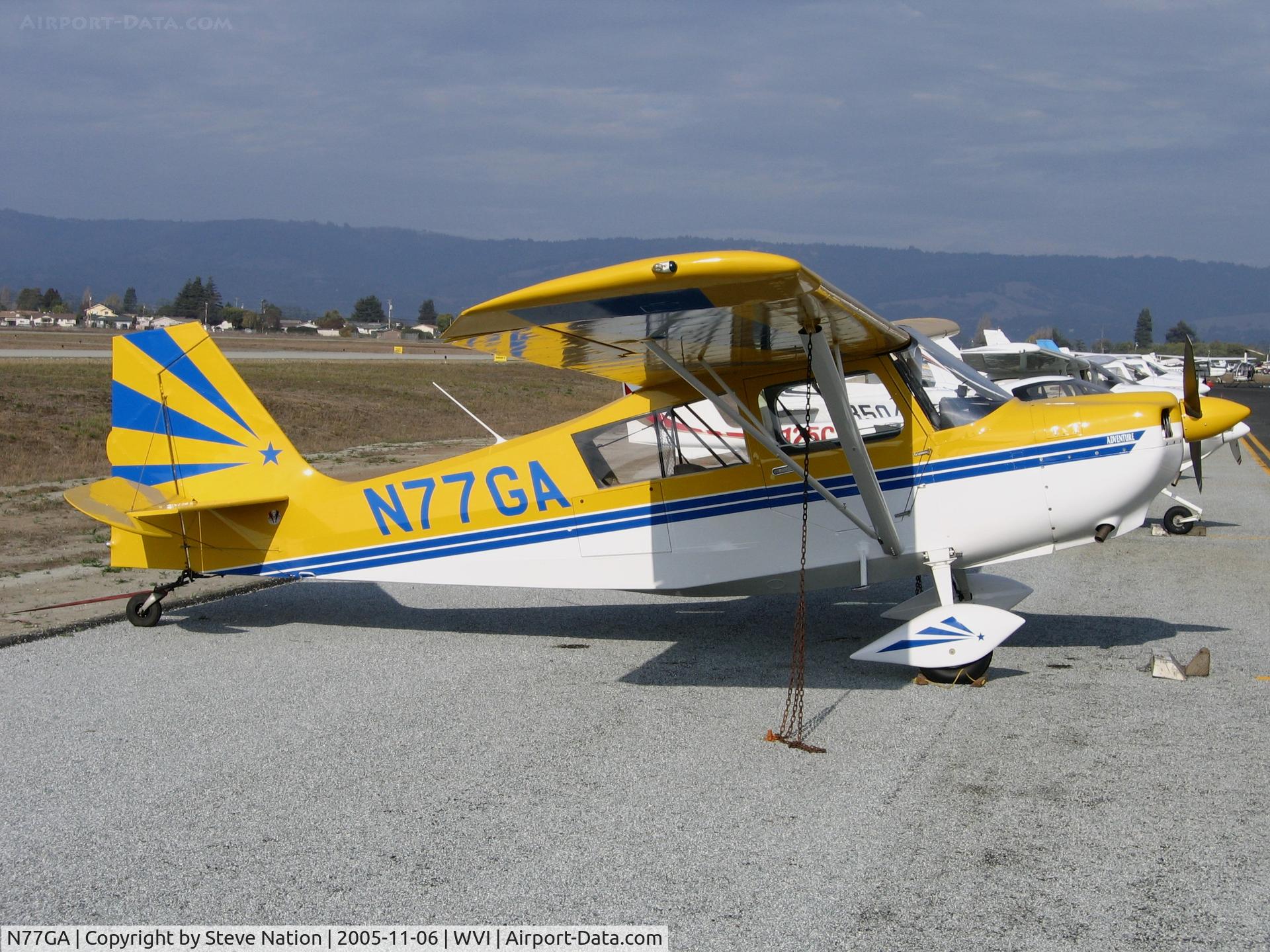 N77GA, 2003 American Champion 7GCAA Citabria C/N 471-2003, Ocean Air Flight Services 2003 American Champion 7GCAA at Watsonville, CA