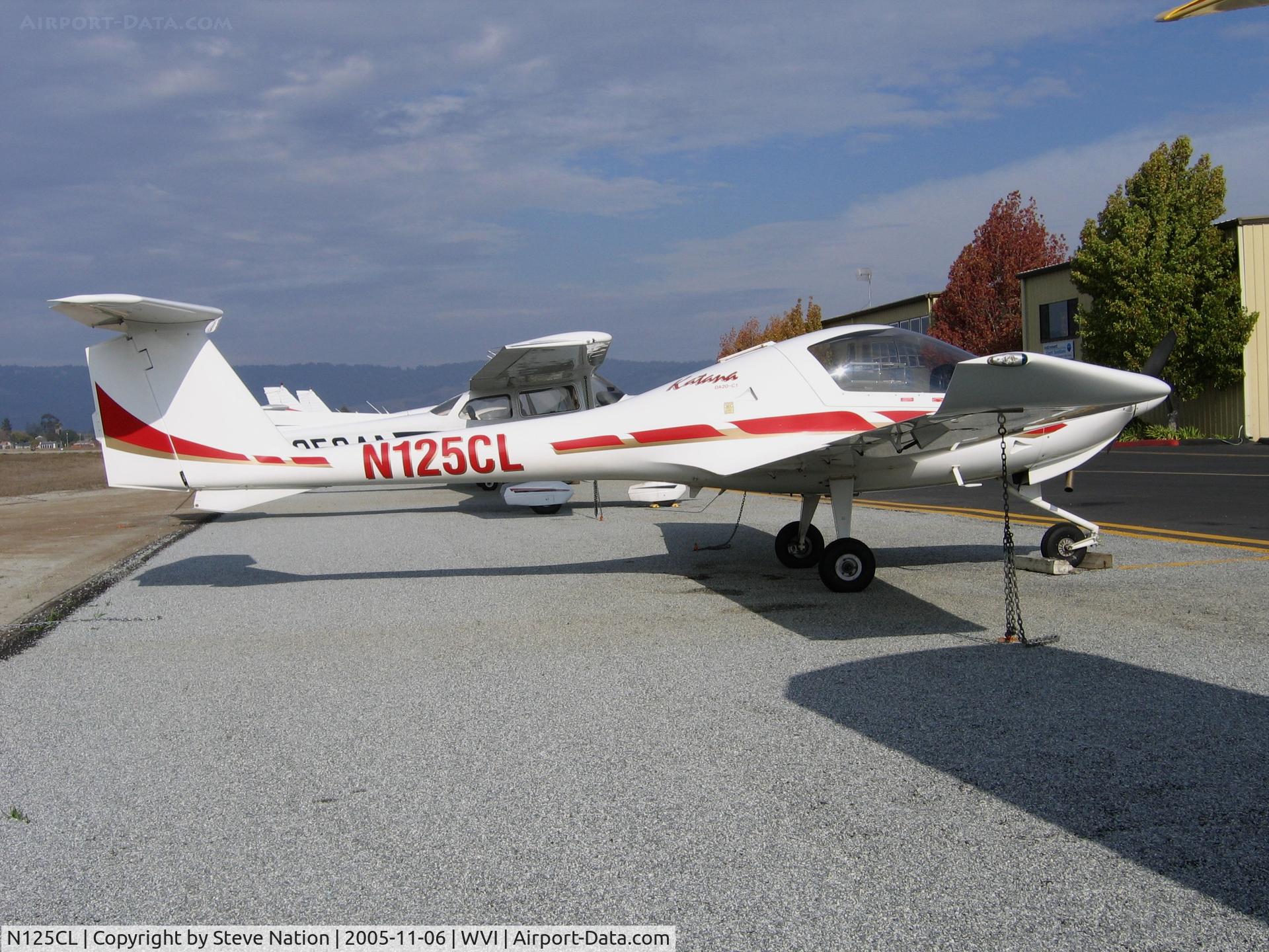 N125CL, 1998 Diamond DA-20C-1 Eclipse C/N C0025, 1998 Diamond Aircraft DA 20-C1 at Watsonville, CA