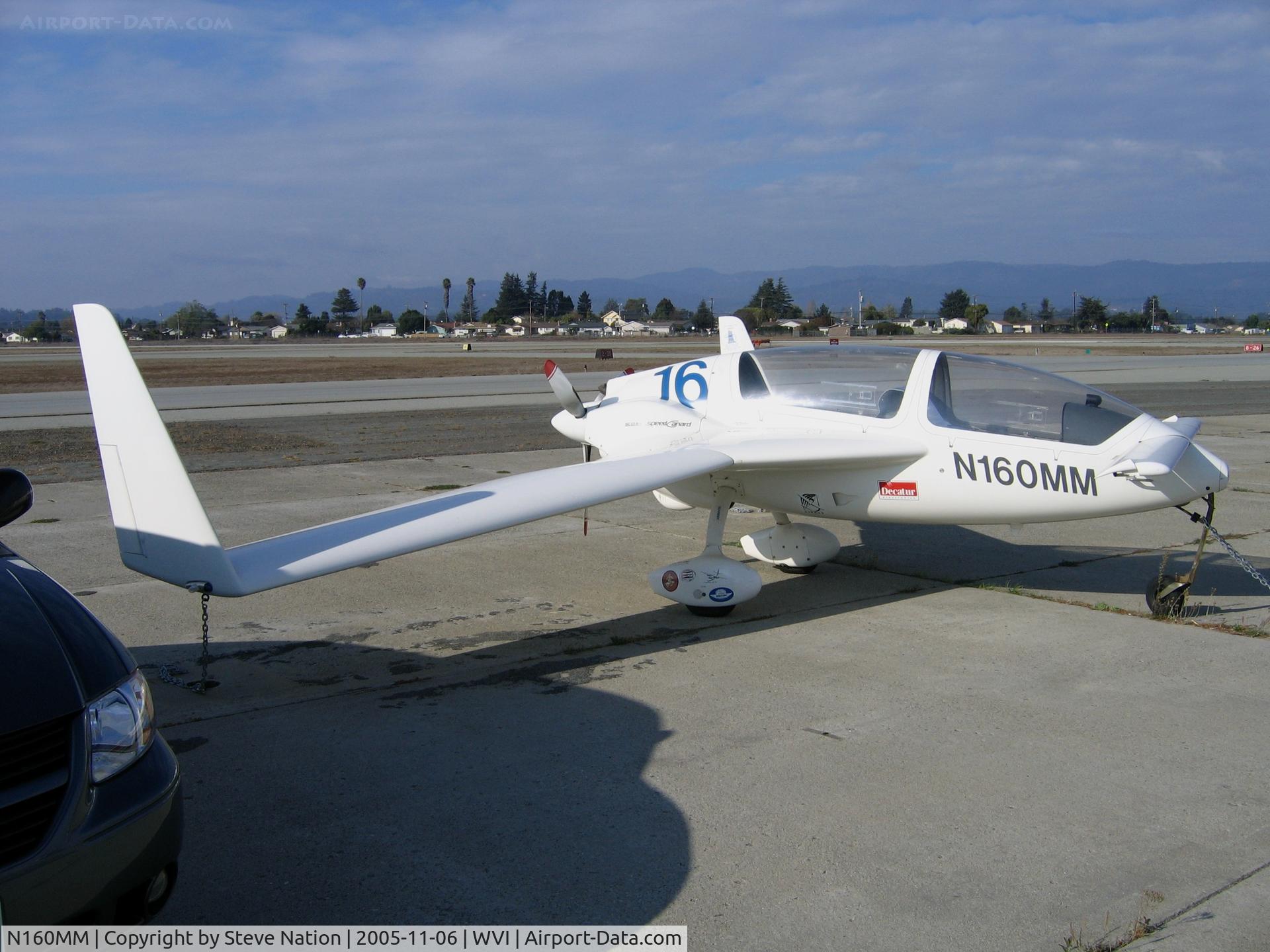 N160MM, 1992 Gyroflug SC-01B-160 Speed Canard C/N S-61, 1992 FFT Gmbh SC01-B160 at Watsonville, CA