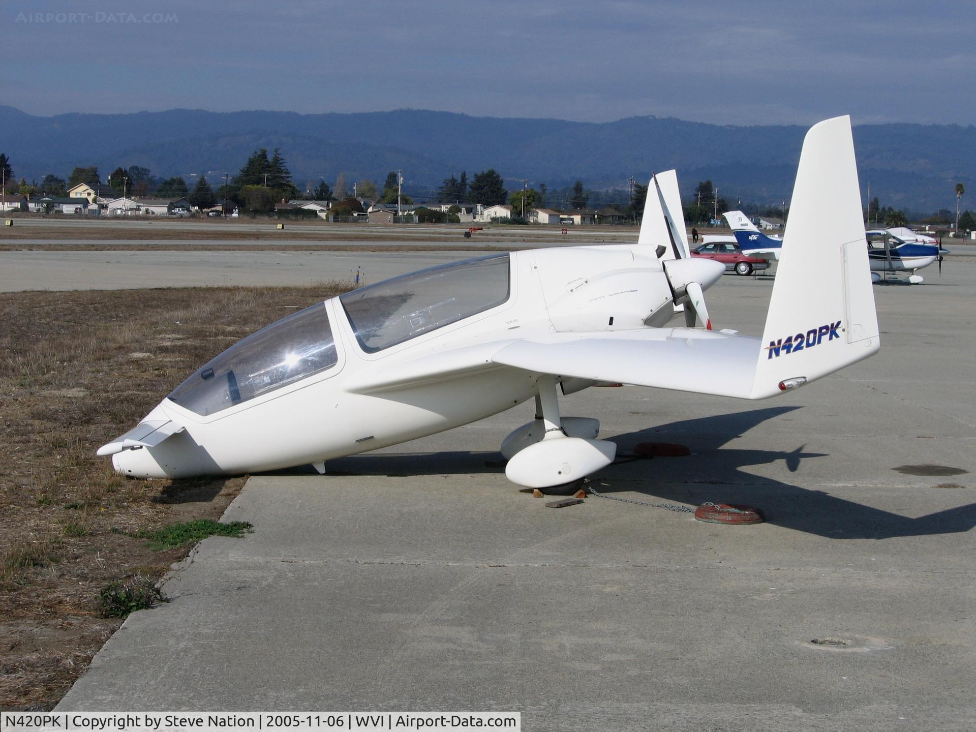 N420PK, Gyroflug SC-01B-160 Speed Canard C/N S-54, Gyroflug SC 01 B 160 at Watsonville, CA