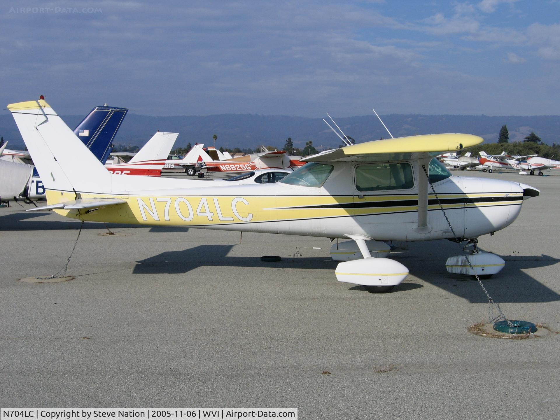 N704LC, 1976 Cessna 150M C/N 15078687, 1976 Cessna 150M at Watsonville, CA