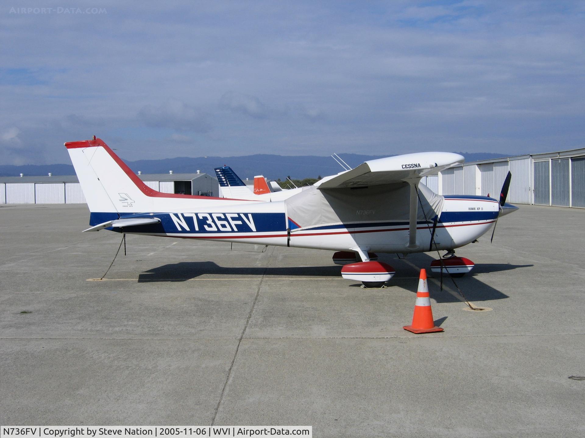 N736FV, 1977 Cessna R172K Hawk XP C/N R1722500, 1977 Cessna R172K at Watsonville, CA