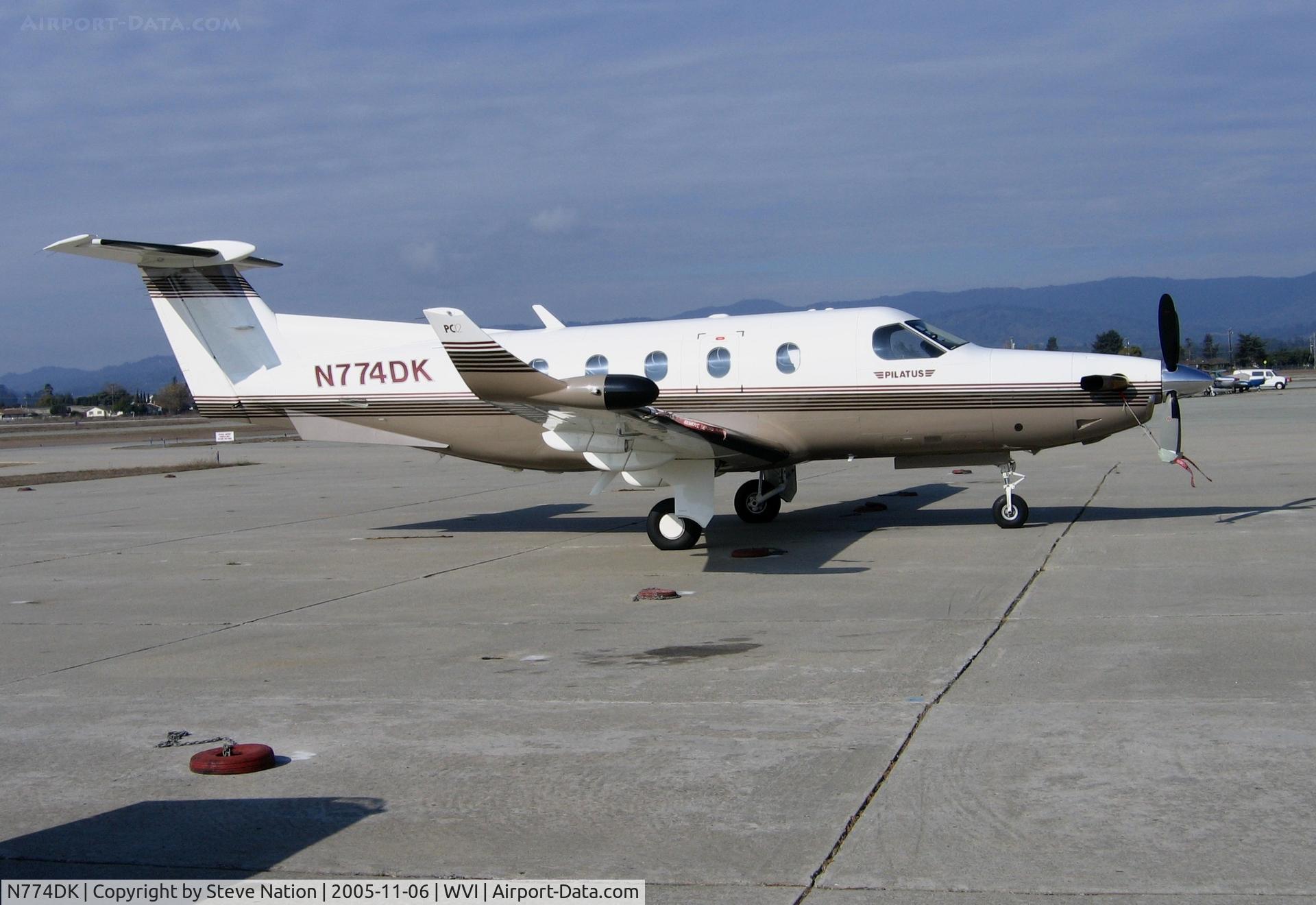 N774DK, 1996 Pilatus PC-12/45 C/N 167, 1996 Pilatus PC-12/45 at Watsonville, CA