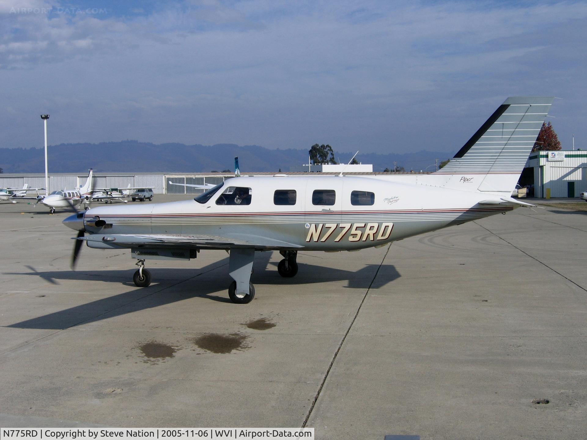 N775RD, 1995 Piper PA-46-350P Turbo Malibu Mirage C/N Not found N775RD, MacCall Management LLC's 1995 Piper PA-46-350P Malibu at Watsonville, CA