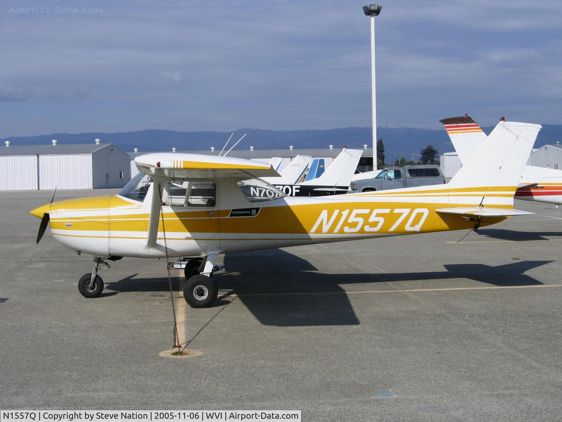 N1557Q, 1971 Cessna 150L C/N 15072857, 1971 Cessna 150L at Watsonville, CA