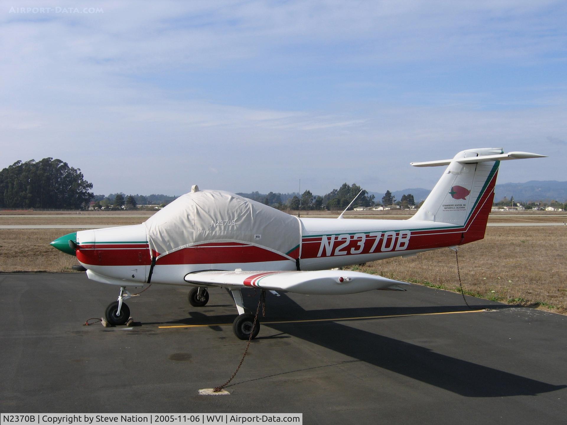 N2370B, 1978 Piper PA-38-112 Tomahawk Tomahawk C/N 38-79A0028, Strawberry Aviation's 1978 Piper PA-38-112 at Watsonville, CA