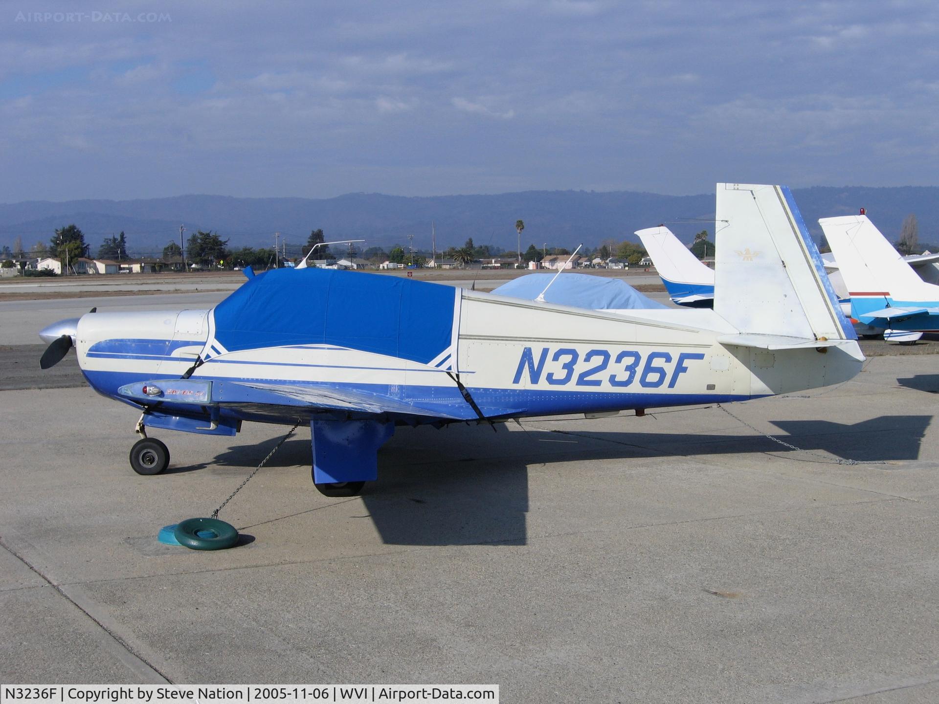 N3236F, 1967 Mooney M20E C/N 670029, 1967 Mooney M20E at Watsonville, CA