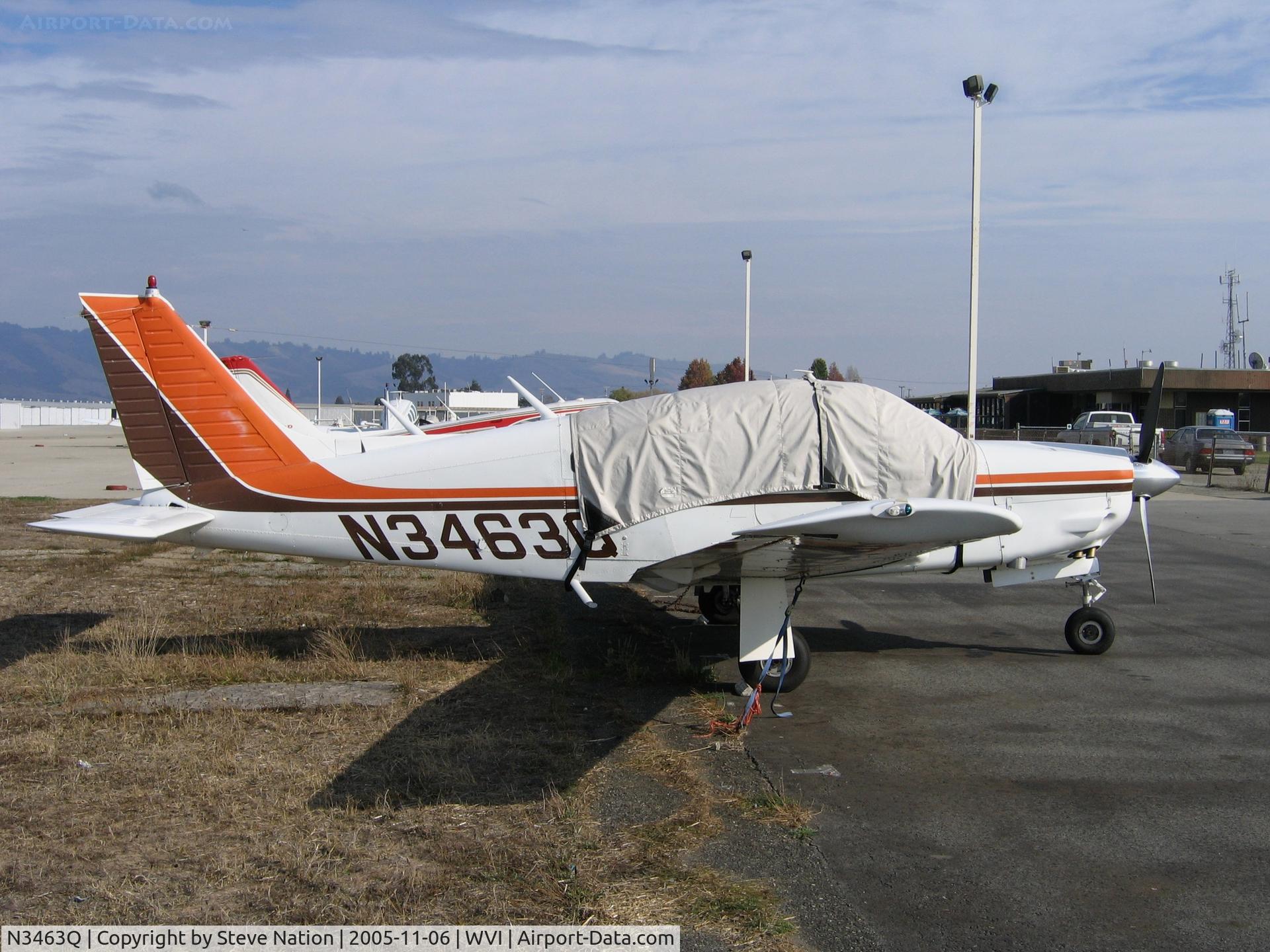 N3463Q, Piper PA-28R-201 Cherokee Arrow III C/N 28R-7737055, Monterey Bay Aviation's 1977 Piper PA-28R-201 at Watsonville, CA