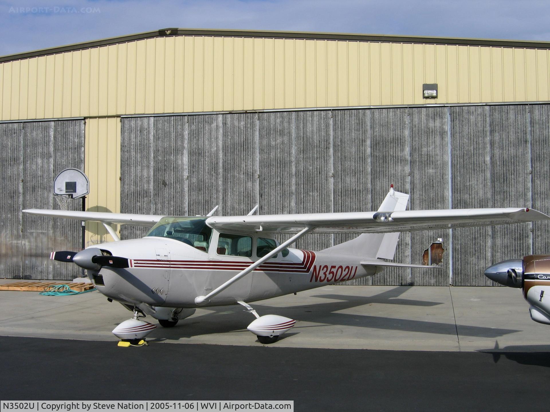 N3502U, 1963 Cessna 182F Skylane C/N 18254902, 1963 Cessna 182F at Watsonville, CA