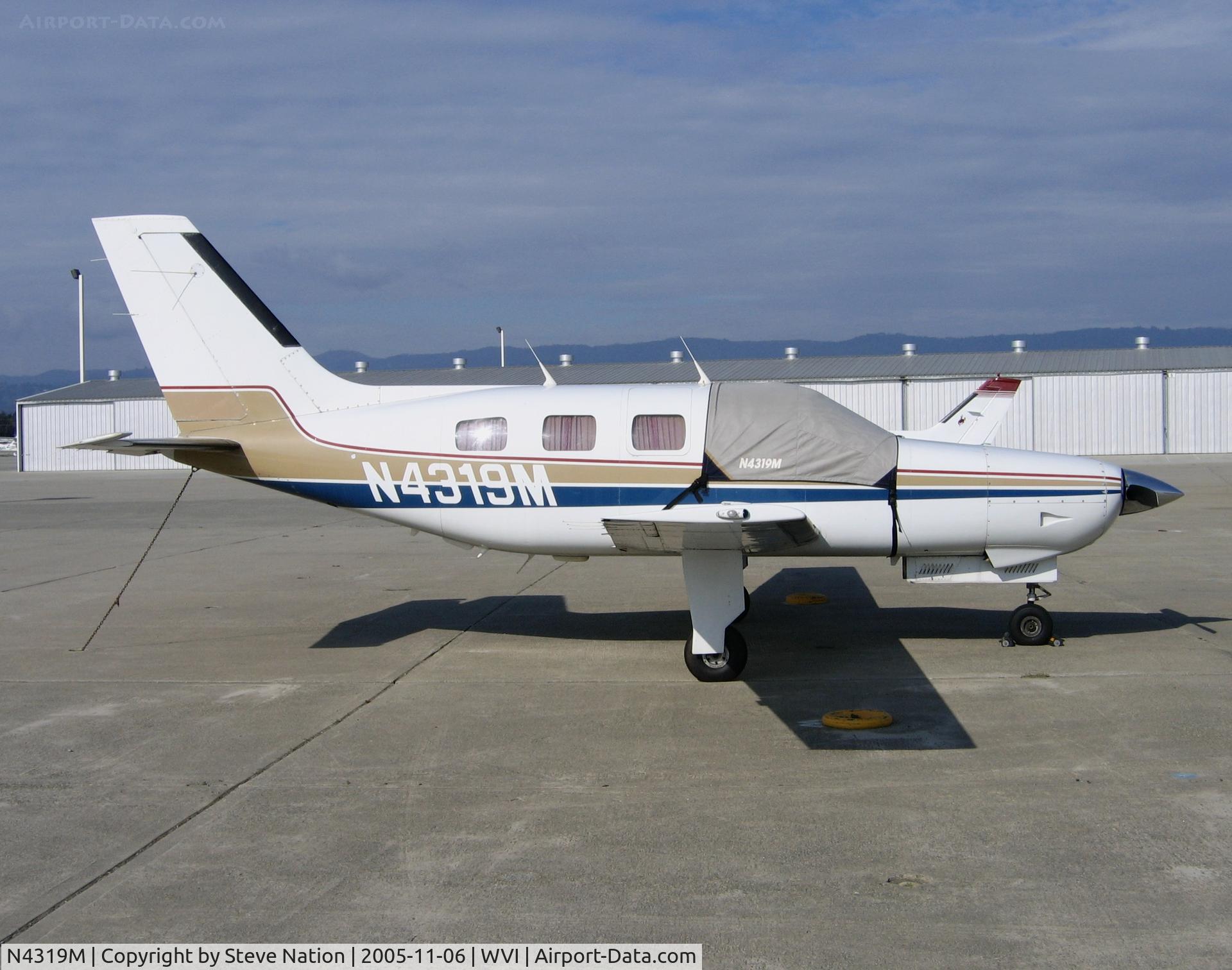N4319M, 1983 Piper PA-46-310P Malibu C/N 46-8408005, G & M Leasing LLC 1983 Piper PA-46-310P at Watsonville, CA