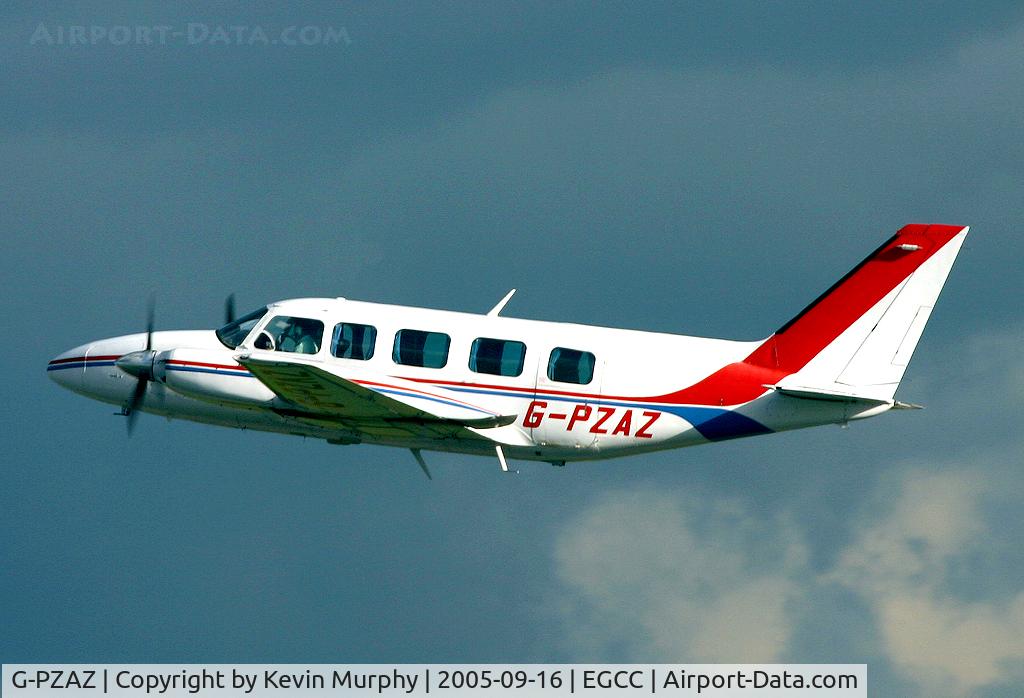 G-PZAZ, 1974 Piper PA-31-350 Navajo Chieftain C/N 31-7405214, Nice looking twin.