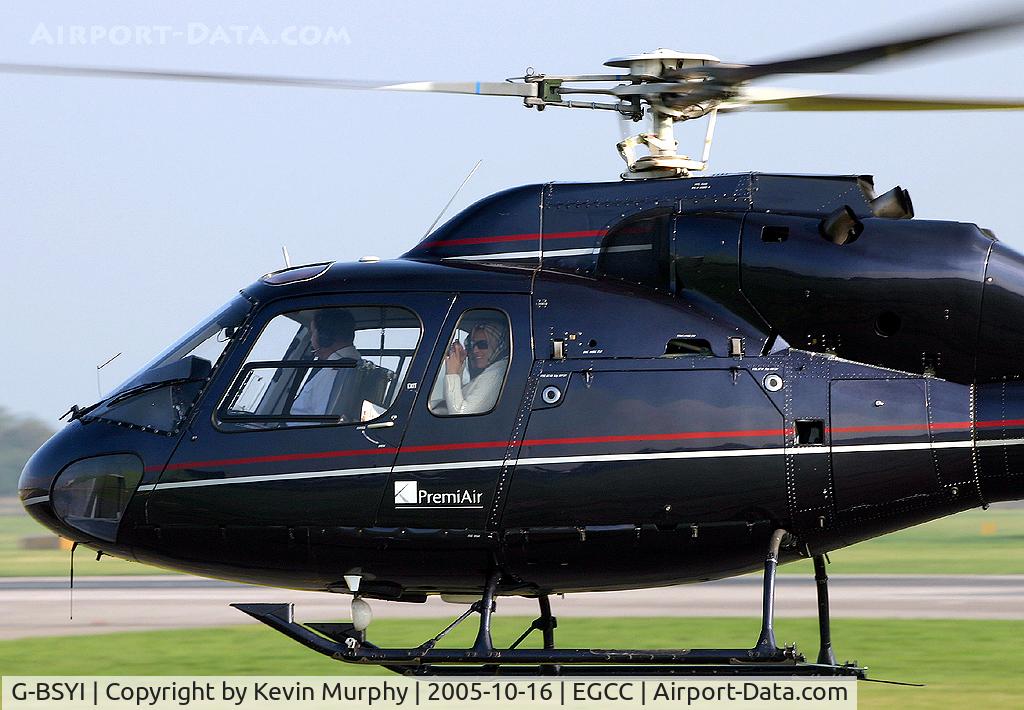 G-BSYI, 1982 Aerospatiale AS-355F-1 Ecureuil 2 C/N 5197, Looks like someone famous.