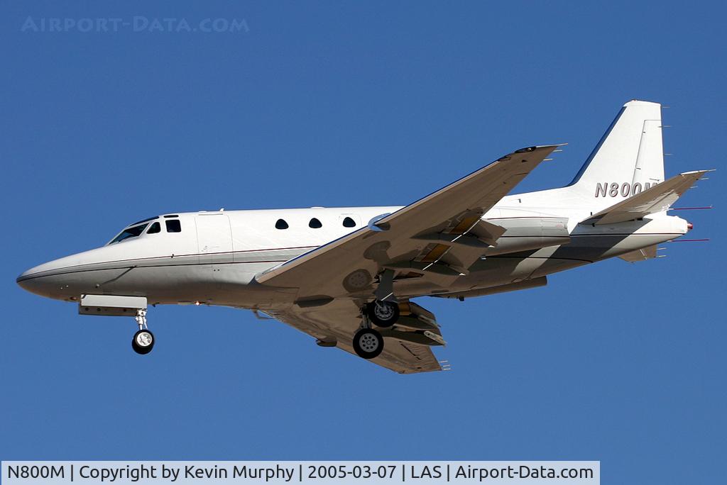 N800M, 1980 Rockwell International NA-265-65 Sabreliner 65 C/N 465-41, First one of these I have ever seen.