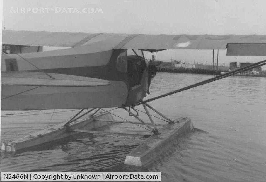 N3466N, 1947 Piper J3C-65 Cub Cub C/N 22686, n3466n in the 1950s