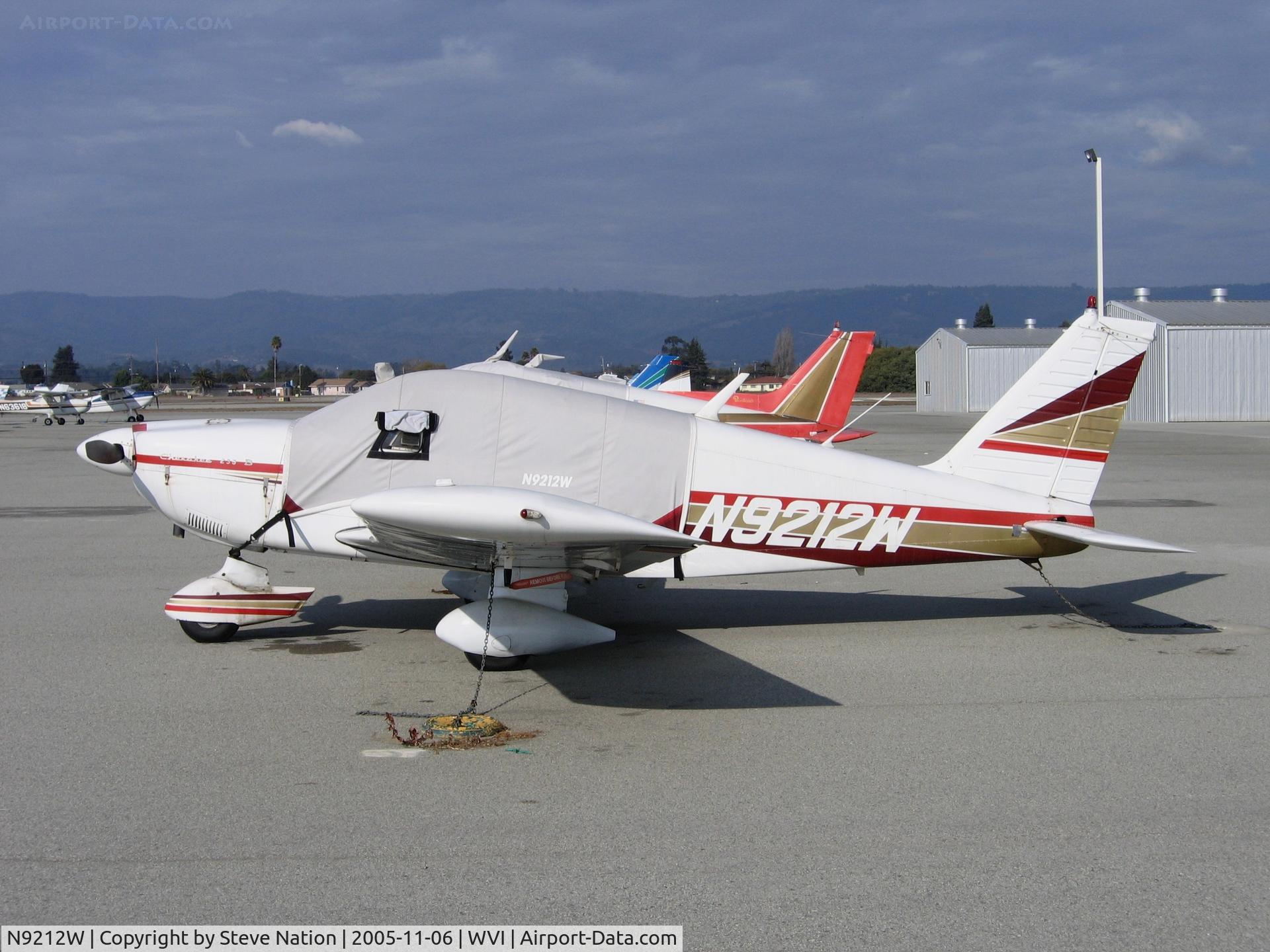 N9212W, 1967 Piper PA-28-235 Cherokee C/N 28-10885, Overseas Oversight Group 1967 Piper PA-28-235 Cherokee at Watsonville, CA