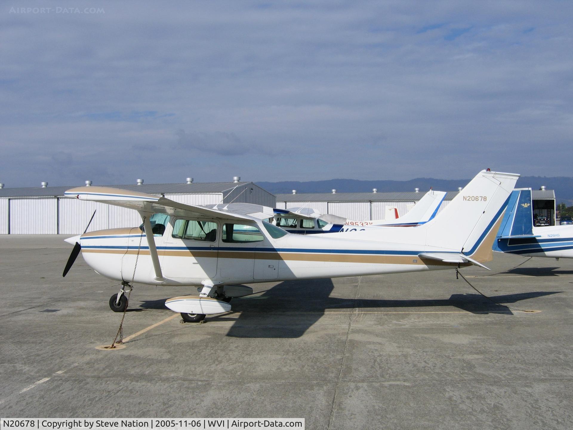 N20678, 1973 Cessna 172M C/N 17261485, 1973 Cessna 172M at Watsonville, CA