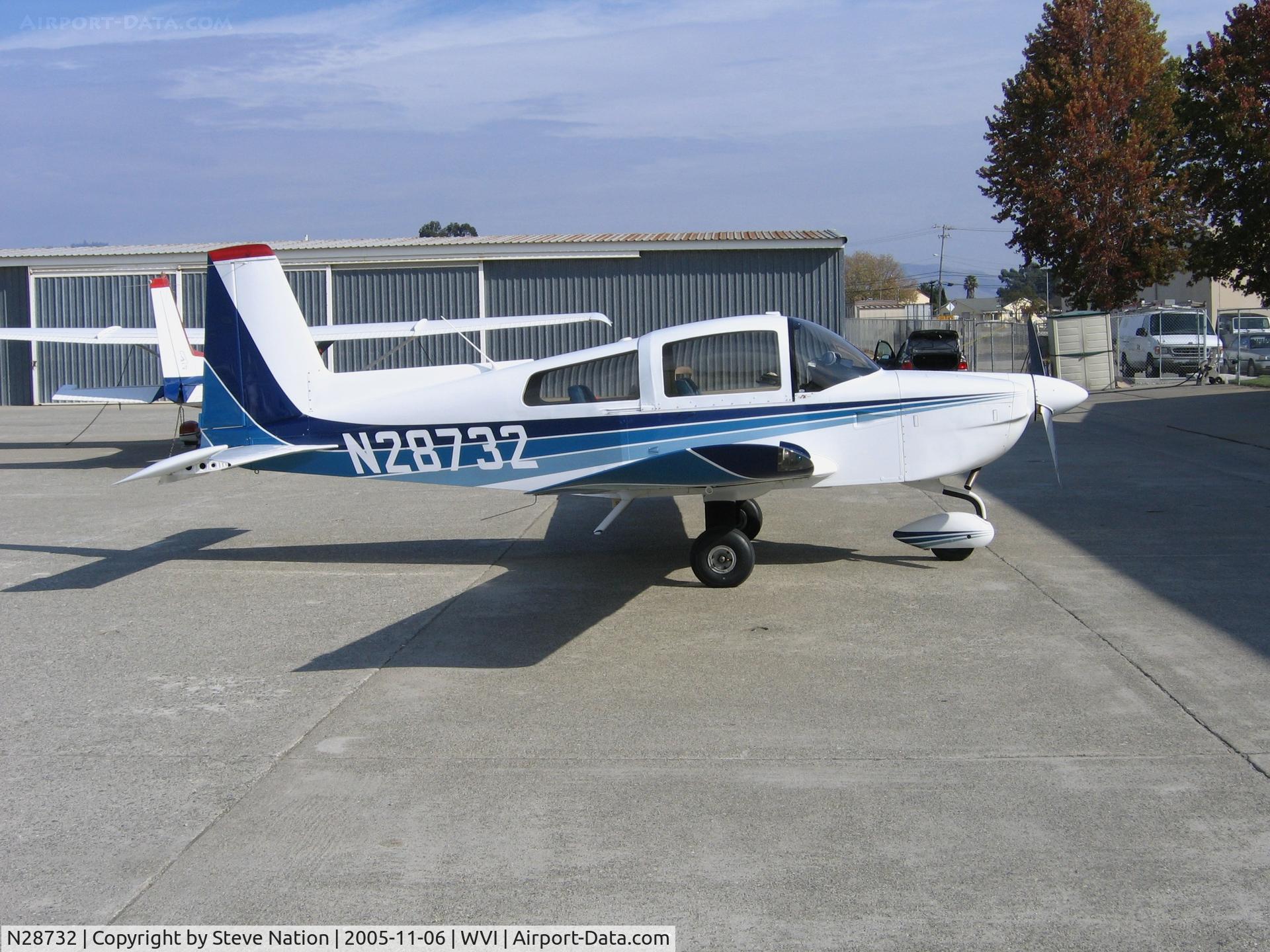 N28732, 1978 Grumman American AA-5B Tiger C/N AA5B0782, Larse Farms' 1978 Grumman American AA-5B at Watsonville, CA