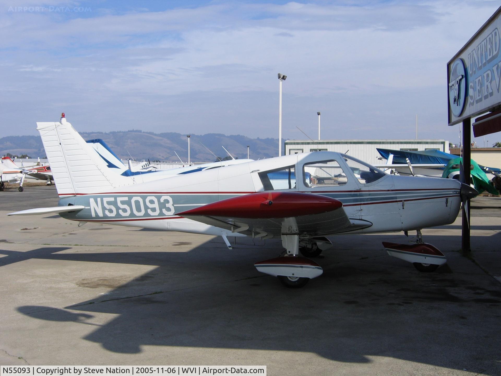 N55093, 1973 Piper PA-28-140 C/N 28-7325321, 1973 Piper PA-28-140 at Watsonville, CA