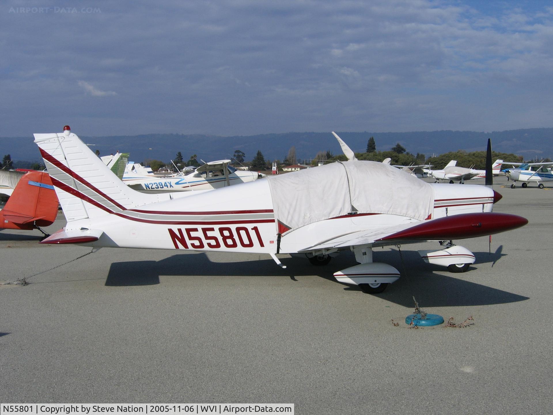 N55801, 1973 Piper PA-28-140 C/N 28-7325488, 1973 Piper PA-28-140 at Watsonville, CA