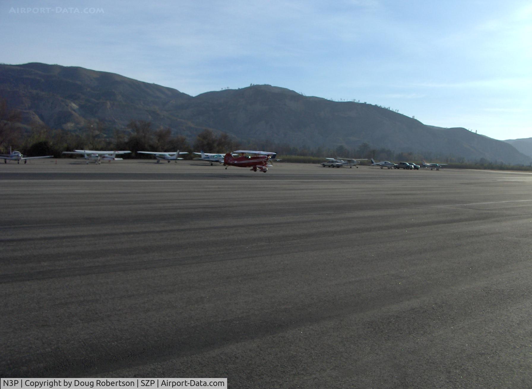 N3P, Pitts S-1C Special C/N DC1, 1989 Christen PITTS S-2S Lycoming AEIO-540, Takeoff runway 22