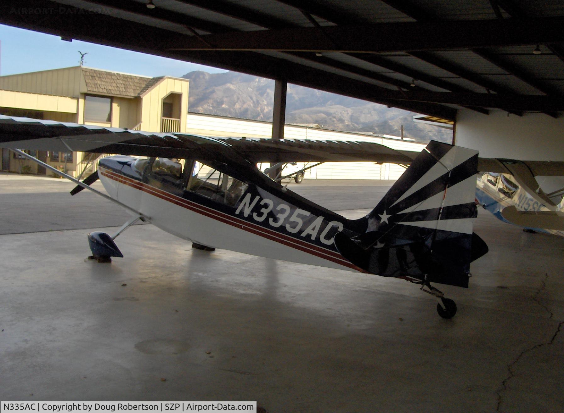 N335AC, 1998 American Champion 7GCBC C/N 1241-98, 1998 American Champion Aircraft 7GCBC EXPLORER, Lycoming O-320