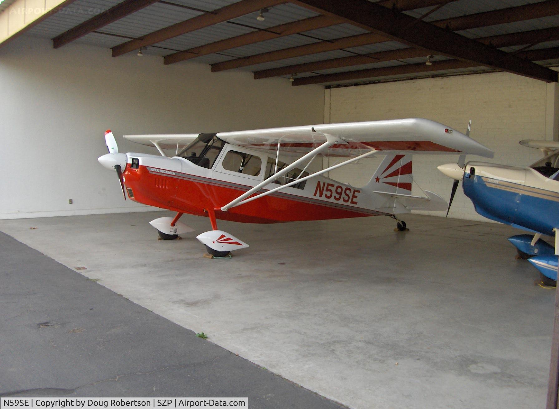 N59SE, 2005 American Champion 8KCAB Super Decathlon C/N 1004-2005, 2000 American Champion Aircraft 8KCAB SUPER DECATHLON, Lycoming O-360, Full aerobatic
