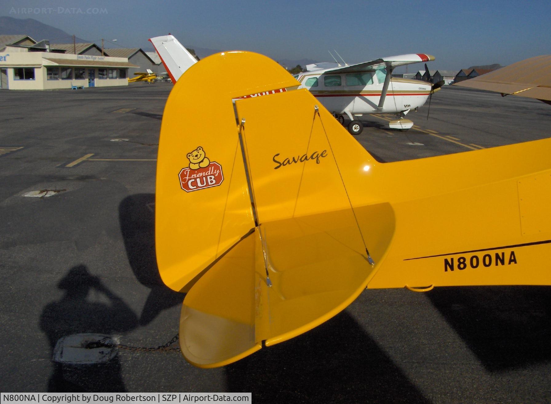 N800NA, 2004 Zlin Savage Classic C/N 0063, 2004 Zlin Sro SAVAGE Cruiser, Rotax 912ULS 100 Hp, elevator gap seals