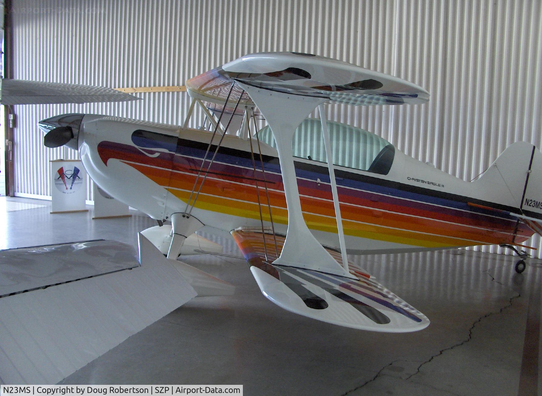 N23MS, 1985 Christen Eagle II C/N SHAY 0001, 1985 Mike Shay CHRISTEN EAGLE II, Lycoming IO-360, Experimental class