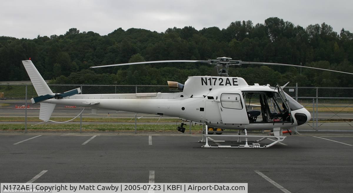N172AE, 2004 Eurocopter AS-350B-3 Ecureuil Ecureuil C/N 3839, On display at Boeing Field, Seattle, Washington