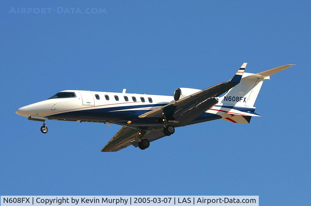 N608FX, 2004 Learjet Inc 45 C/N 2014, Fine looking Learjet.