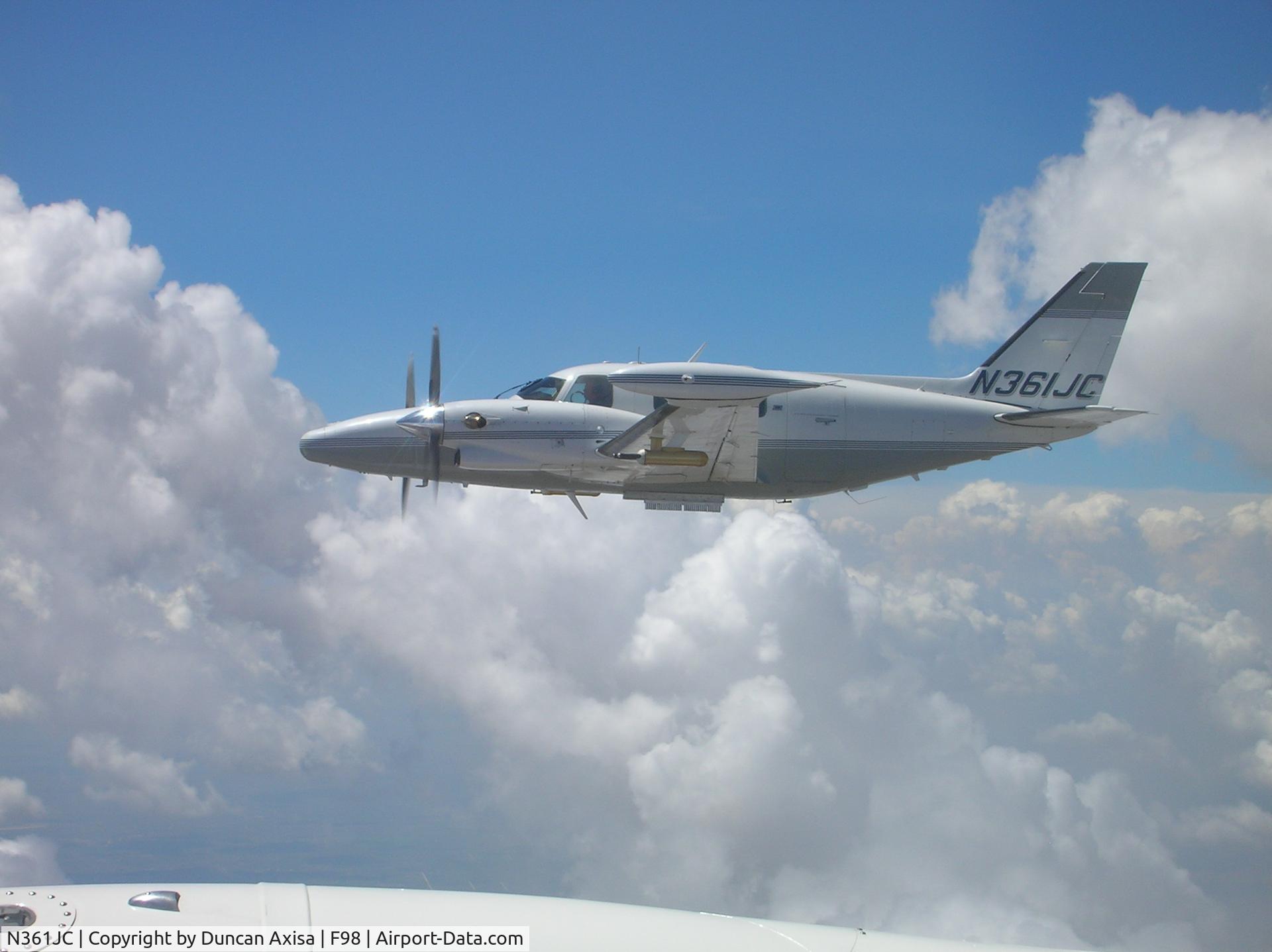 N361JC, 1977 Piper PA-31T-620 Cheyenne II C/N 31T-7720062, SOAR Cheyenne II research aircraft