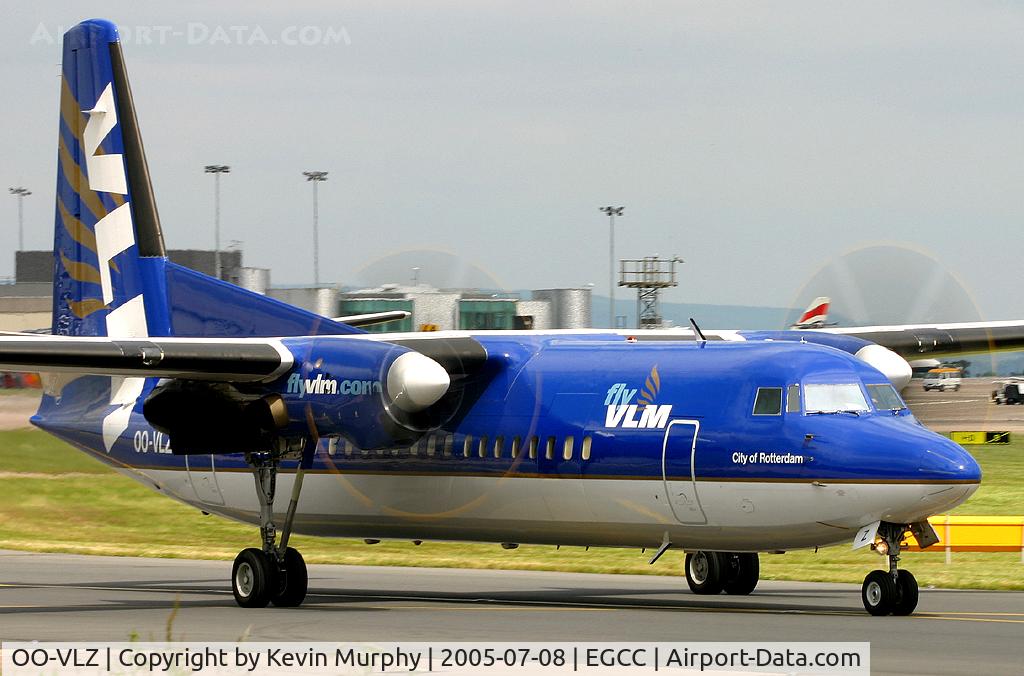 OO-VLZ, 1992 Fokker 50 C/N 20264, Great looking prop from Belgium.