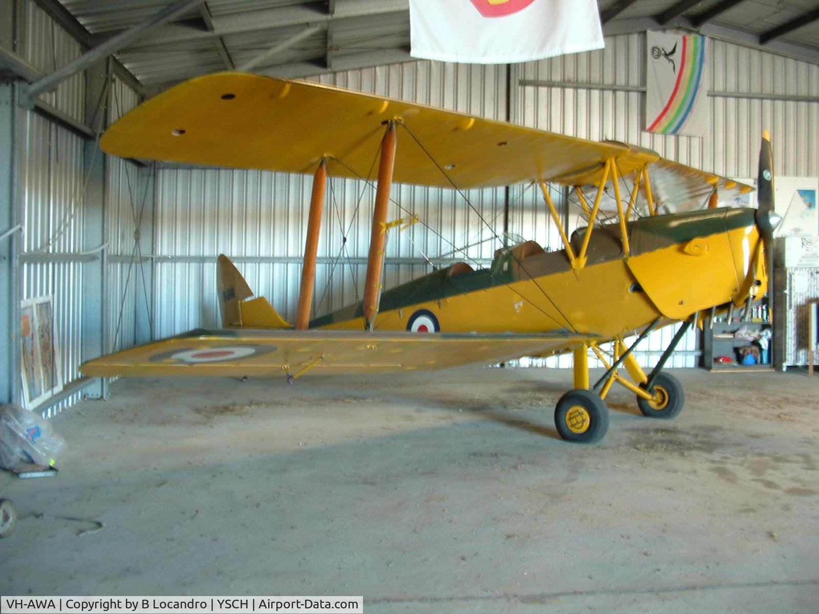 VH-AWA, 1941 De Havilland Australia DH-82A Tiger Moth C/N DHA824, Original Trainer