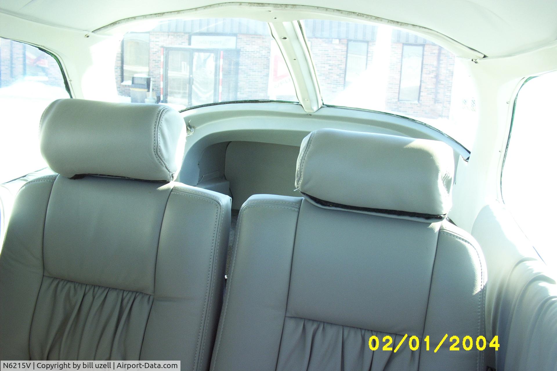 N6215V, 1980 Cessna 172RG Cutlass RG C/N 172RG0592, rear seat