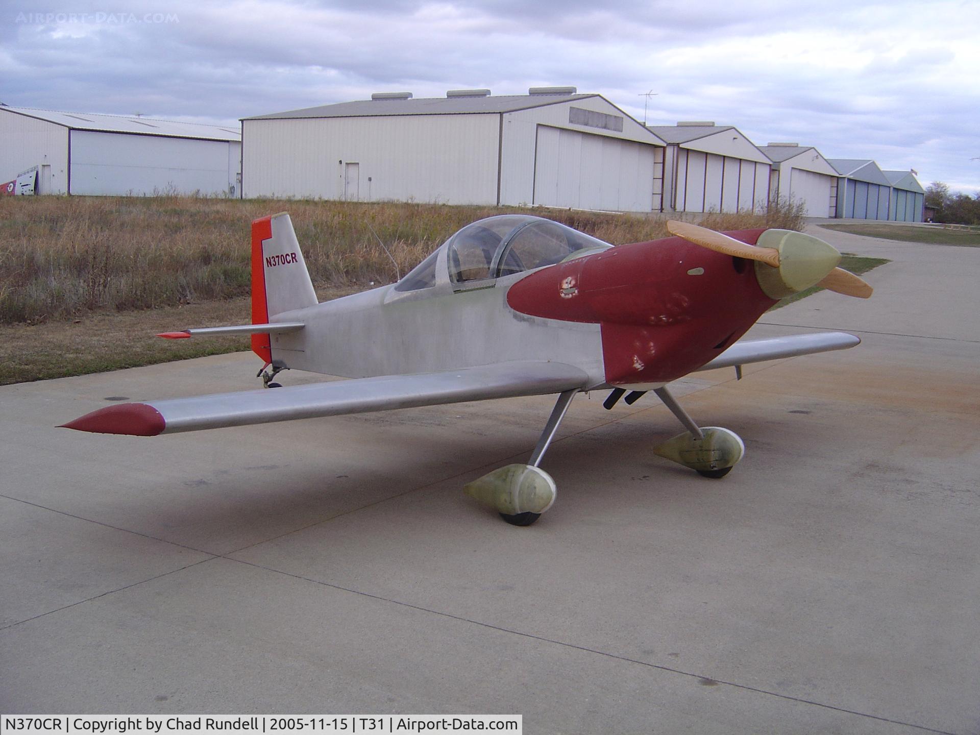 N370CR, 1971 Mccracken TOADY T-4 C/N T4, One-of-a-kind, single place experimental. 195 MPH @5,000'