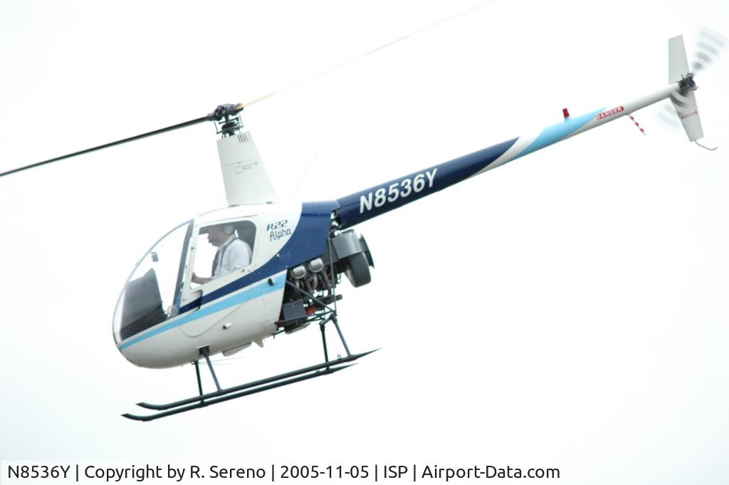 N8536Y, 1984 Robinson R22 ALPHA C/N 0438, N8536Y During take off