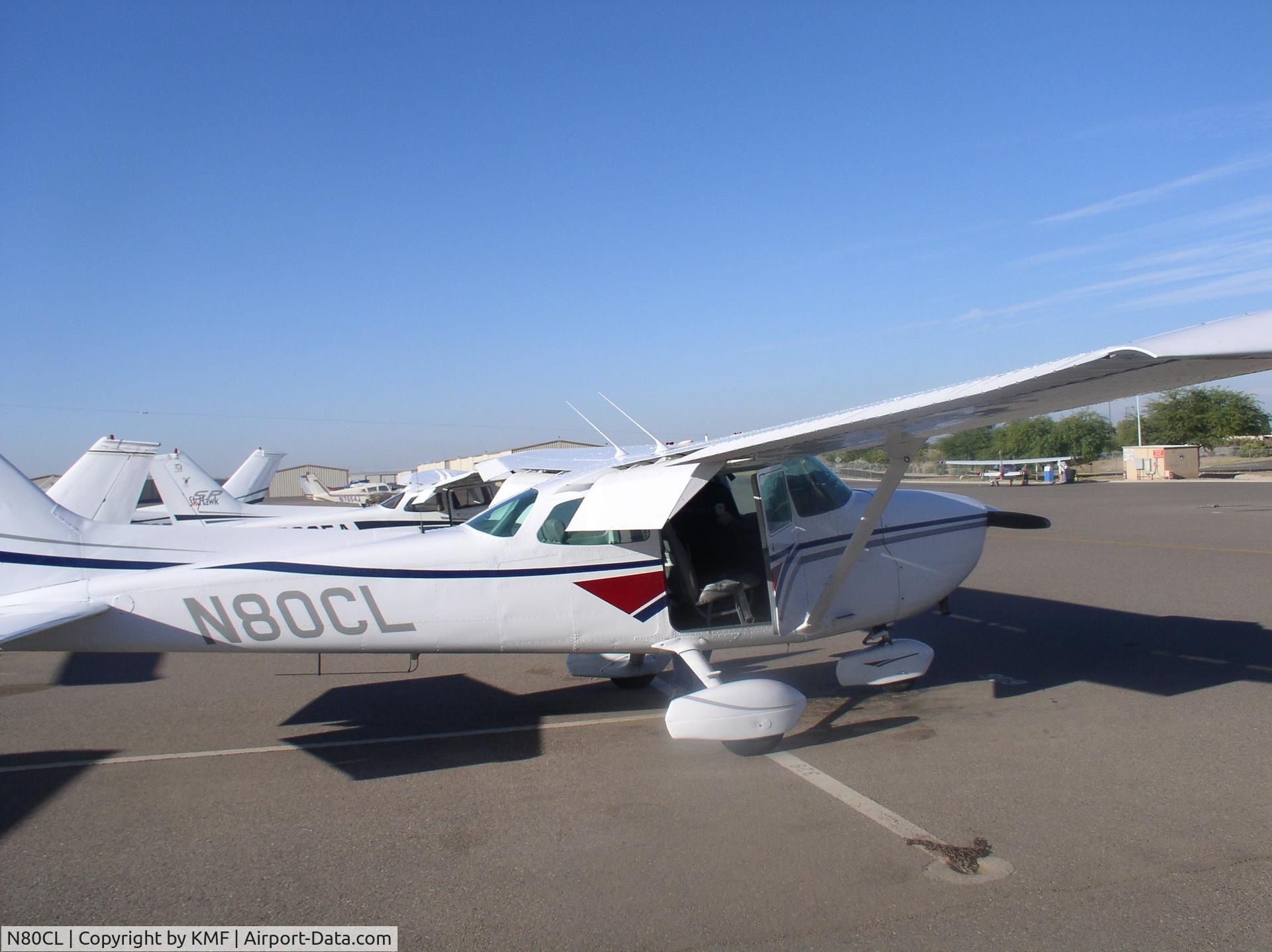 N80CL, 1979 Cessna 172N C/N 17273438, Operated by Tailwind Flight Center Chandler, AZ