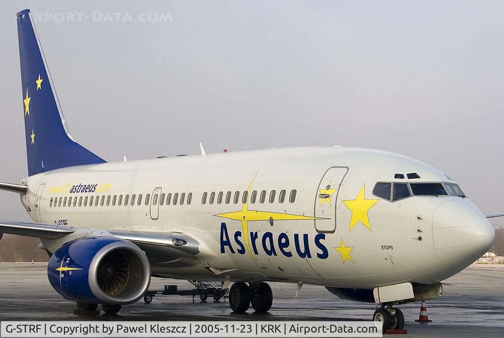 G-STRF, 2002 Boeing 737-76N C/N 29885, Visit in Krakow